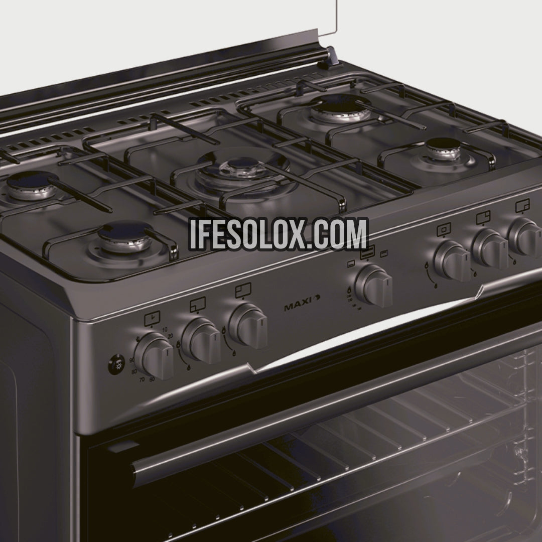 MAXI 60x90 (4+2) Oven Gas Cooker with 4 Gas Burners and 2 Electric Plates - Brand New