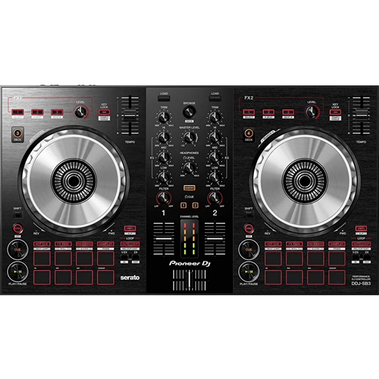 Pioneer DJJ-SB3 2-Channel DJ Controller - Brand New