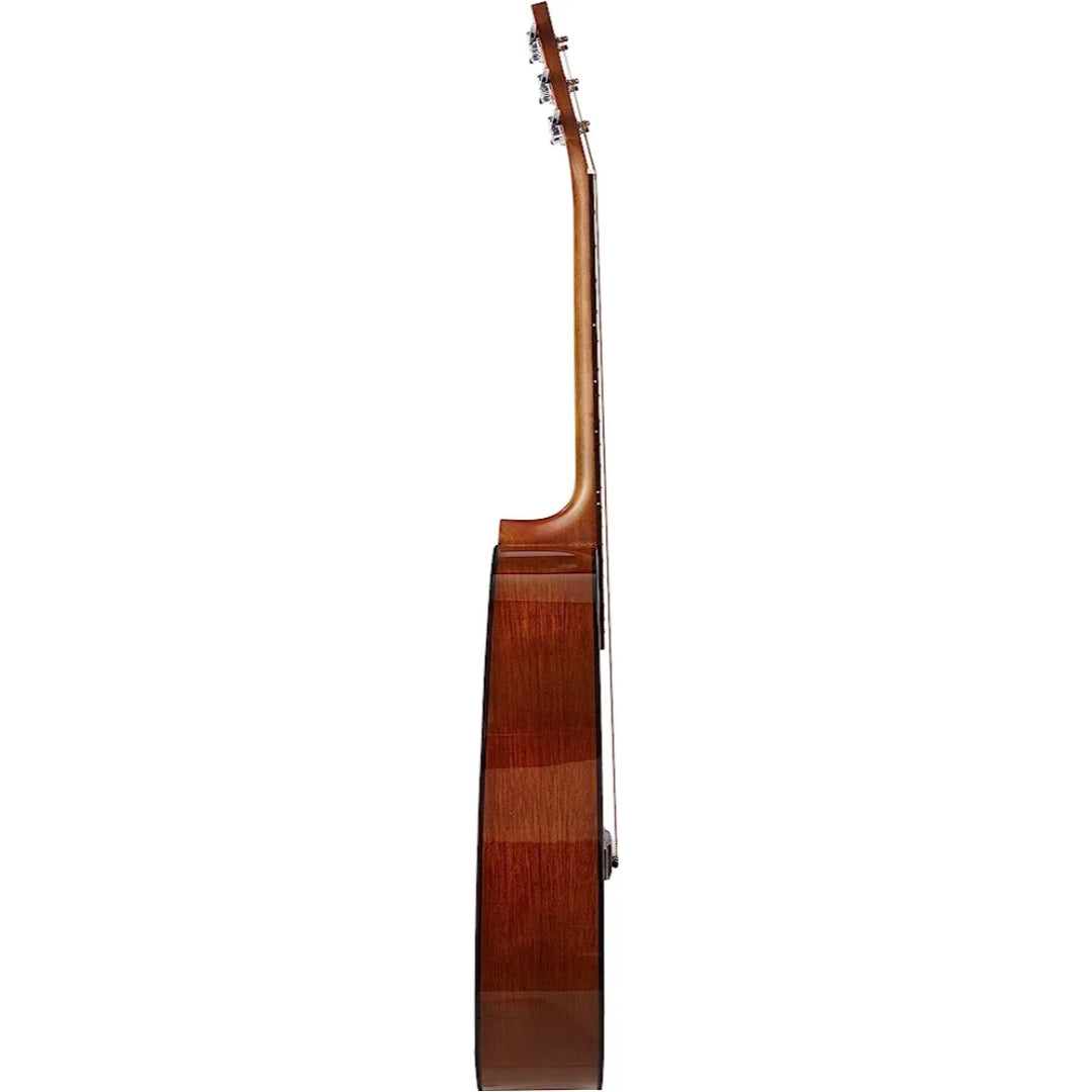Yamaha 38" F310 Sunburst Steel String Full Size Acoustic Guitar - side view