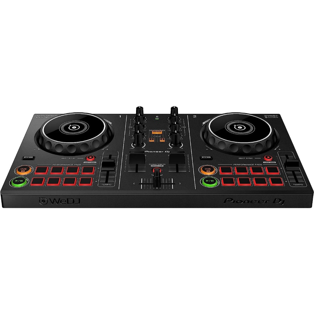 Pioneer Dj DDJ-200 2-Channel Smart DJ Controller with WeDJ app - Brand New