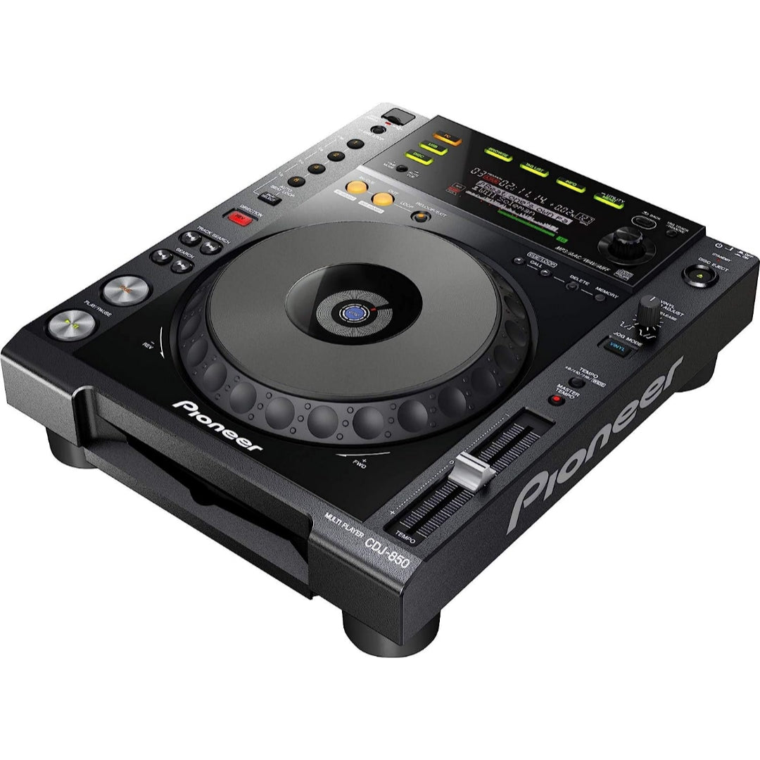 Pioneer Dj CDJ-850 Multiplayer DJ Controller - angle view