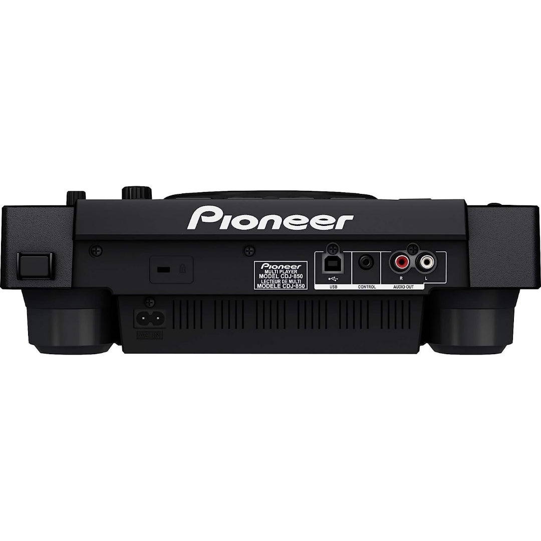 Pioneer Dj CDJ-850 Multiplayer DJ Controller - back view
