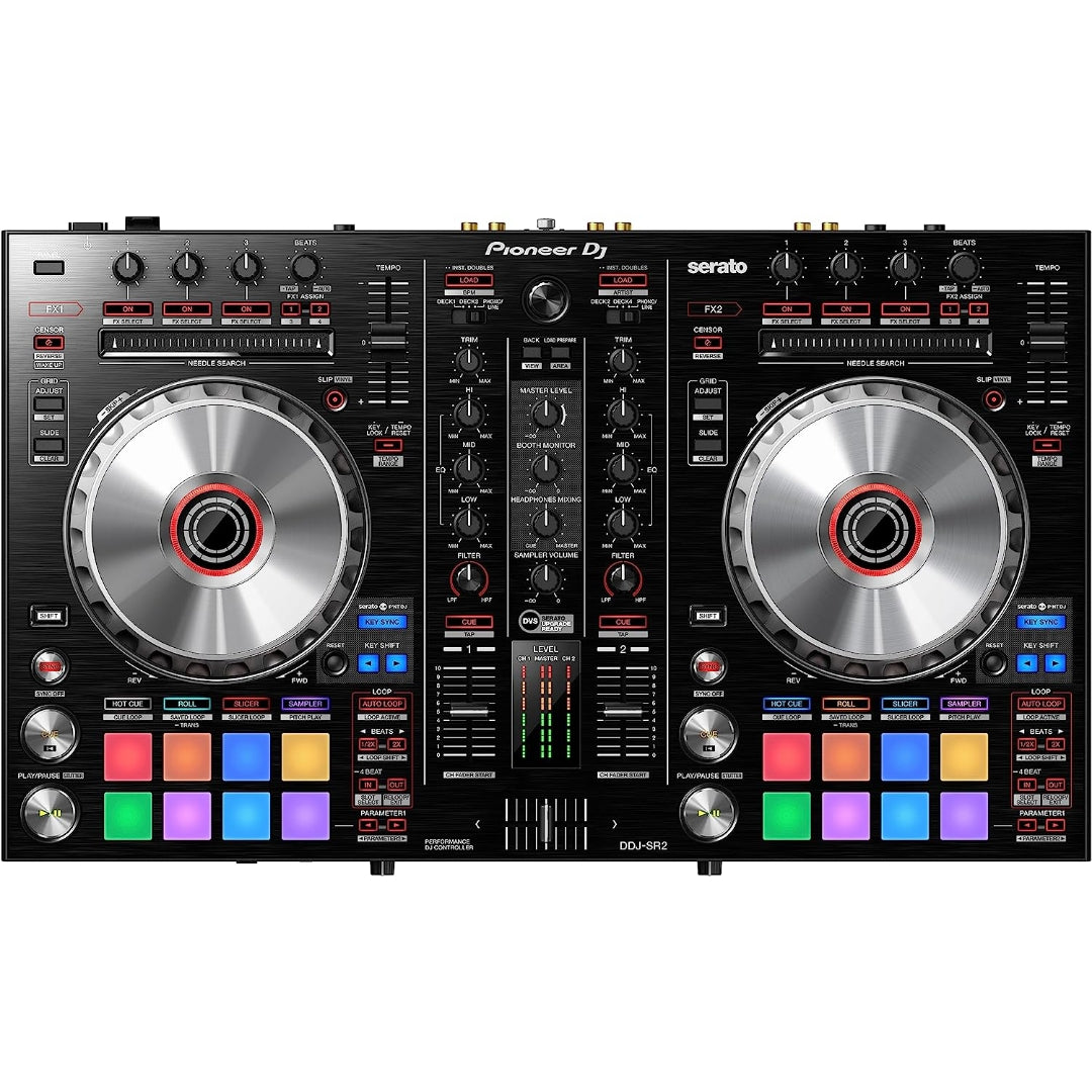 Pioneer Dj DDJ-SR2 4-Channel serato DJ Controller with Serato DJ Pro - Front view