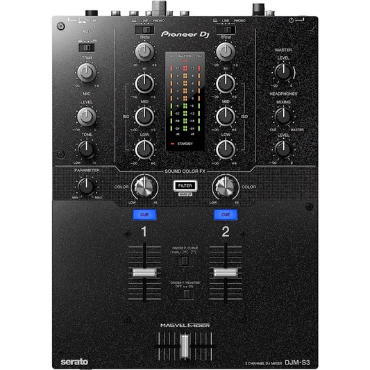 Pioneer Dj DJM-S3 2-Channel Serato DJ Mixer - Brand New