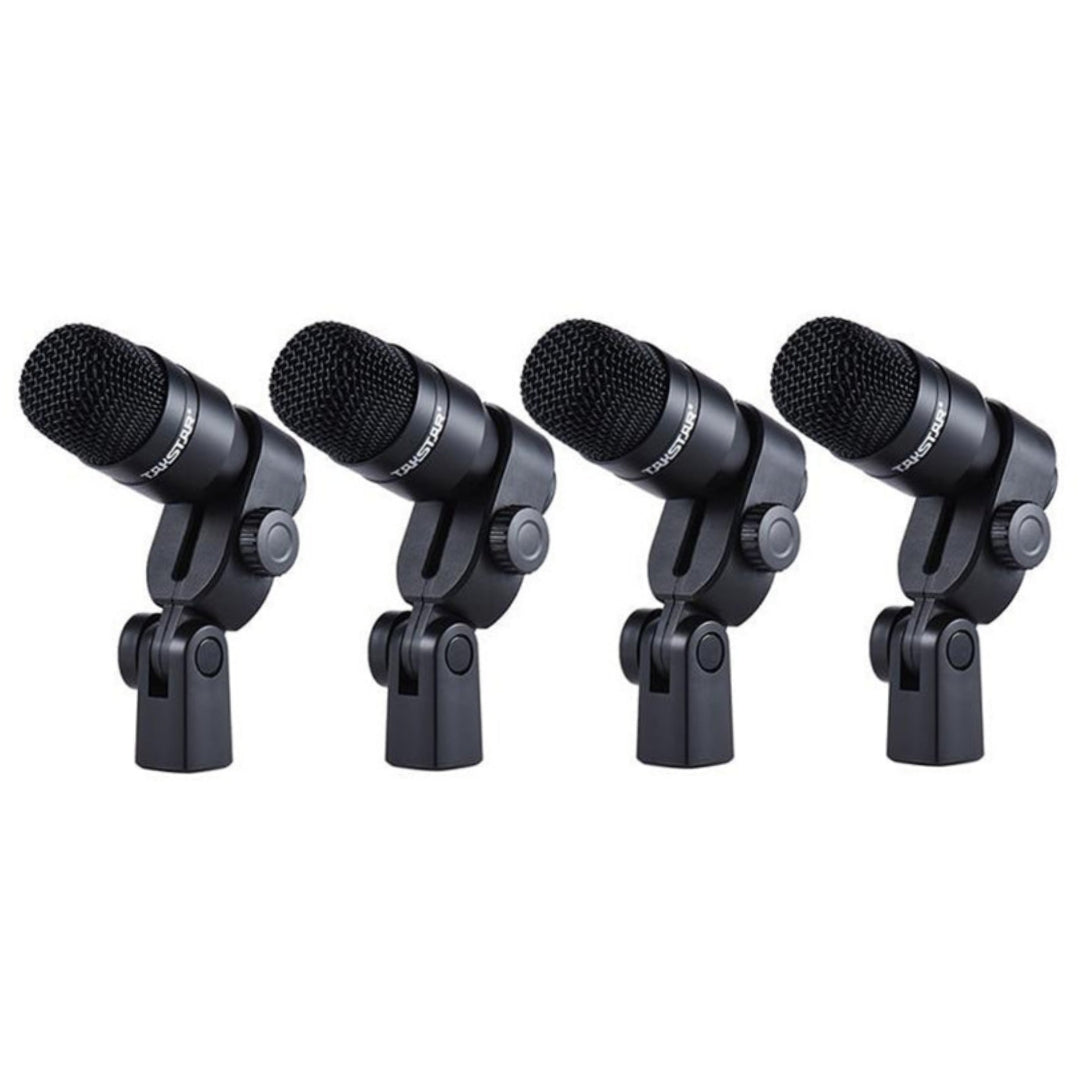 TAKSTAR DMS-D7 7-Piece Drum Instruments Microphone Set with Mic Holders, Clamps and Hard Case - Brand New