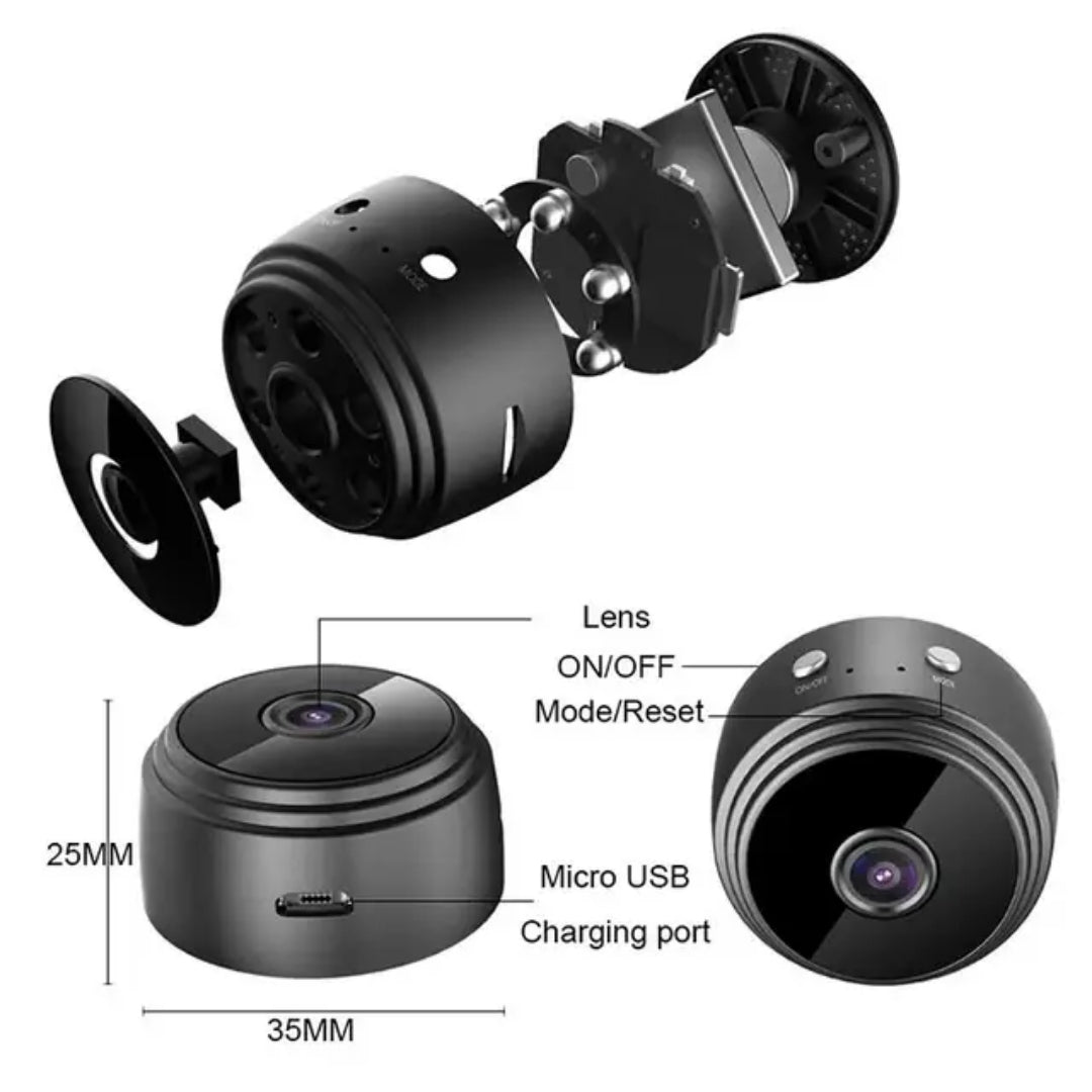 SLX Spy IP Camera with Built-in WiFi (3.66mm 1.3MP) - Brand New
