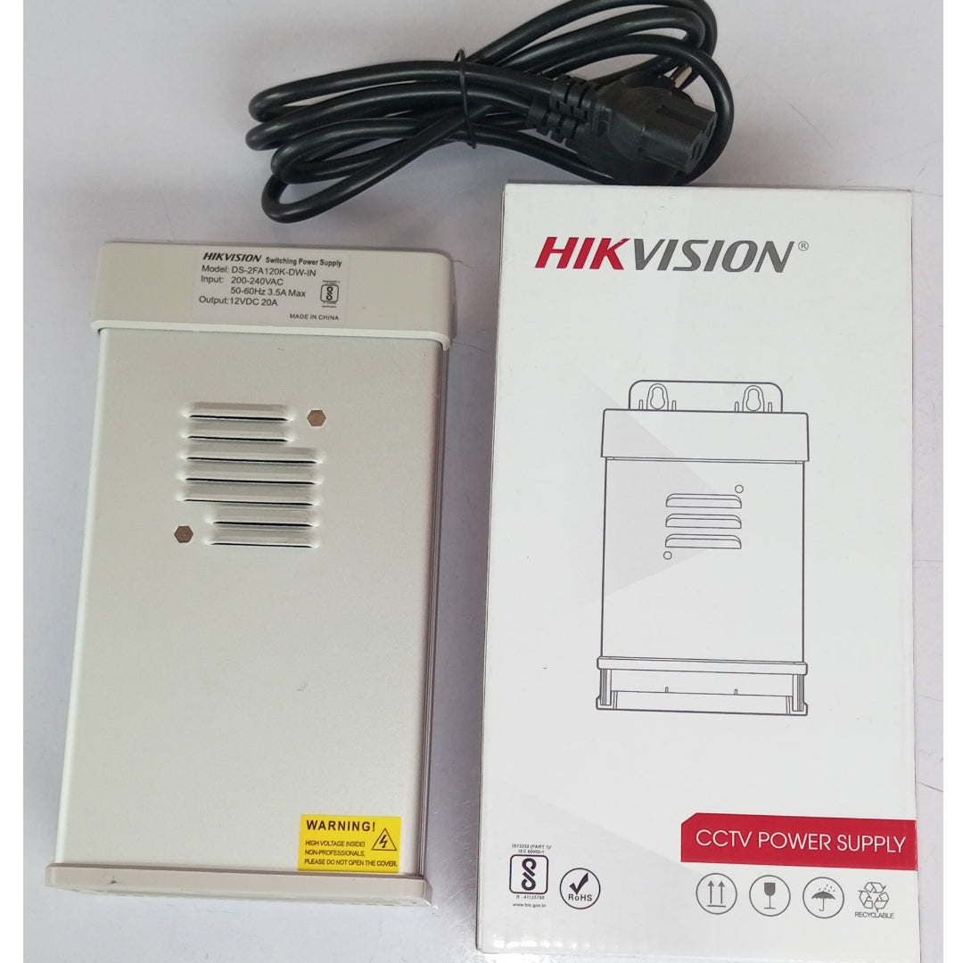 Hikvision dvr power supply 2024 price