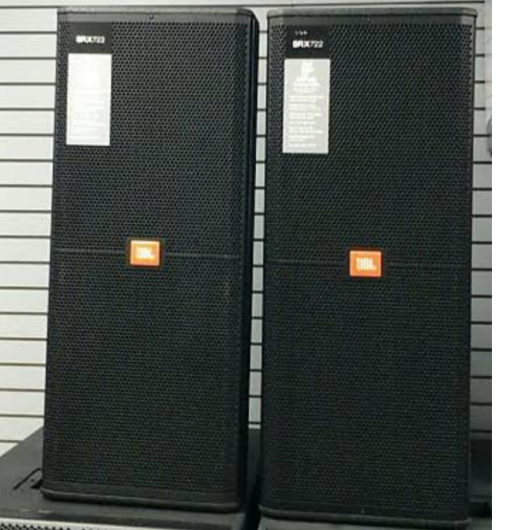 JBL SRX722 Dual 12-inch 1200Watts High Power 2-Way Passive Loudspeaker - Brand New