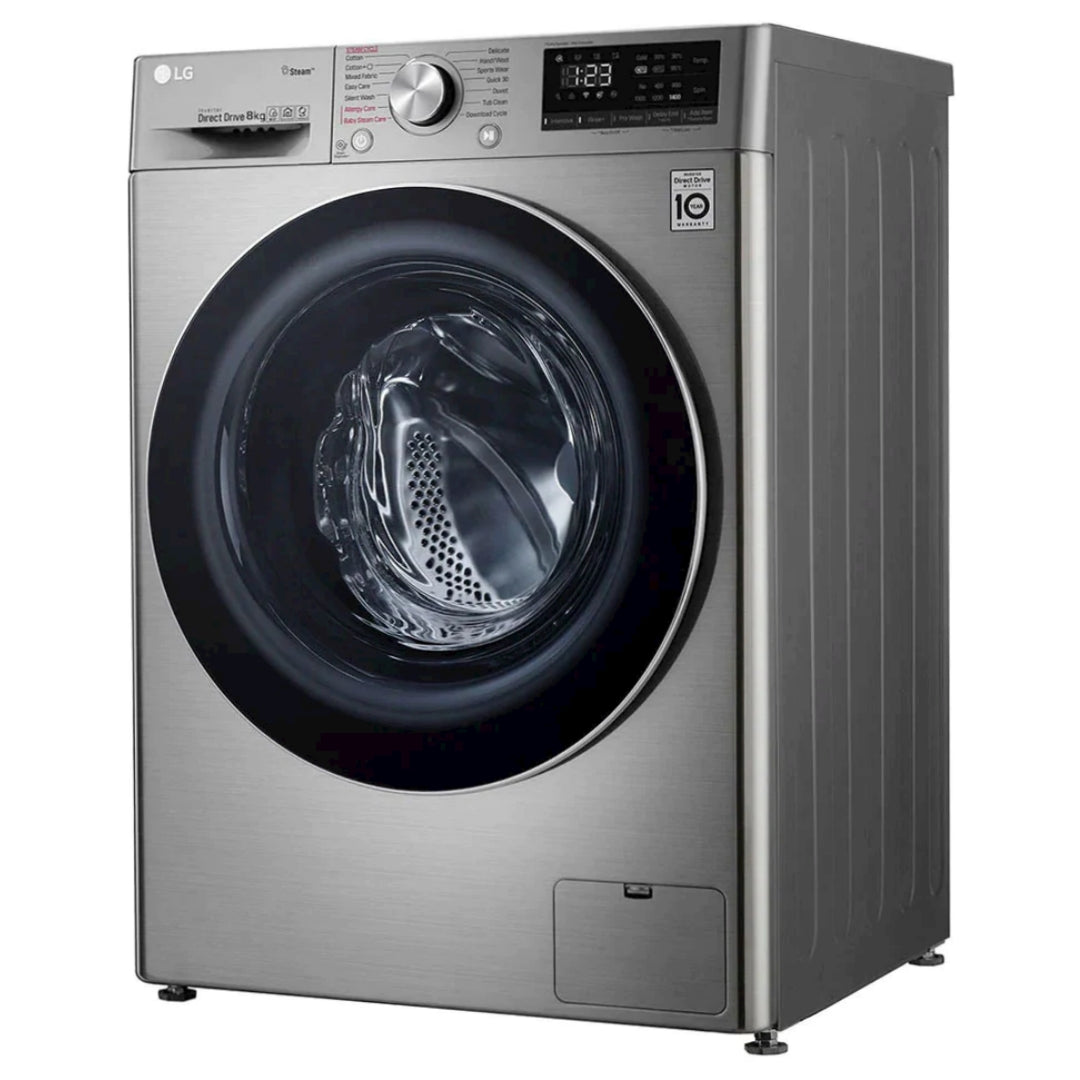 LG 2-in-1 8kg Washer 5kg Dryer, Inverter Direct Drive Automatic Front Load Washing Machine - Brand New