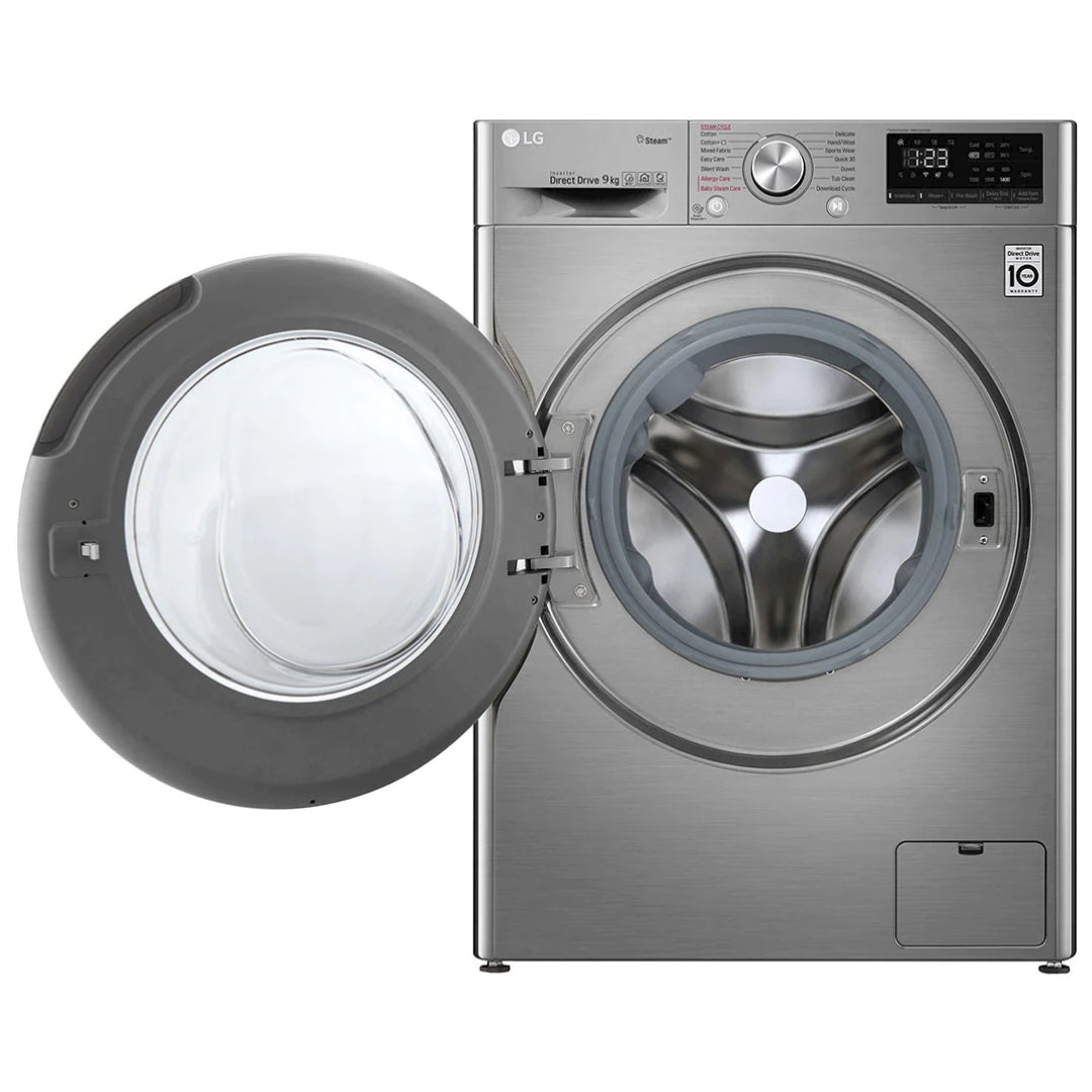 LG 2-in-1 9kg Washer 6kg Dryer, Inverter Direct Drive Automatic Front Load Washing Machine - Brand New