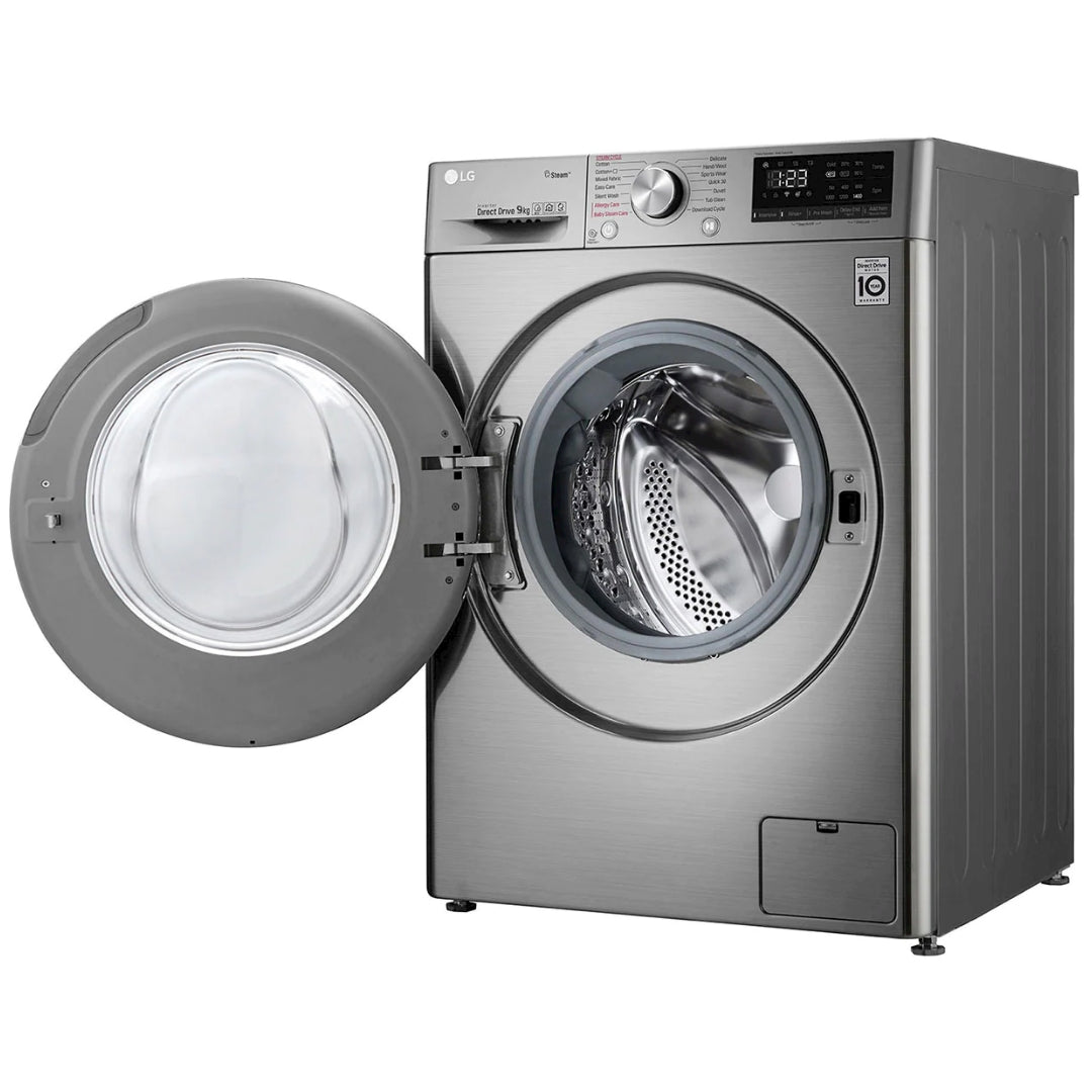 LG 2-in-1 9kg Washer 6kg Dryer, Inverter Direct Drive Automatic Front Load Washing Machine - Brand New