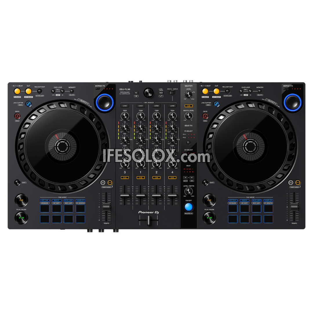Pioneer Dj DDJ-FLX6 4-Channel DJ Controller for rekordbox and serato - Brand New