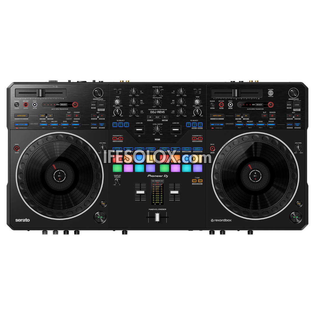 Pioneer Dj DDJ-REV5 2-Channel DJ Controller for rekordbox, Serato DJ Pro - Brand New