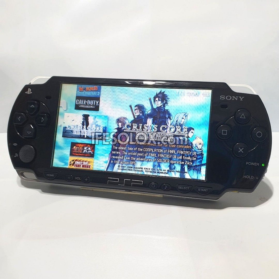 PlayStation Portable PSP 2000 series Slim Game Console with 16GB Memory Stick and 15 Games (Black) - Foreign Used