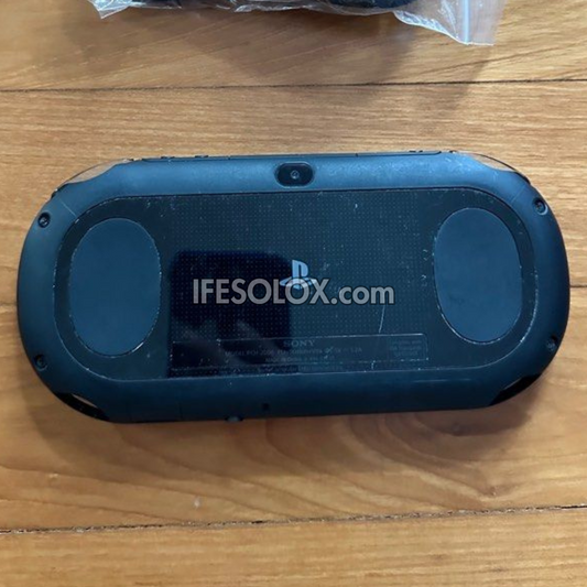 PlayStation VITA PCH-2000 Series Slim Game Console + 16GB Memory Stick and 15 Games (Black) - Foreign Used