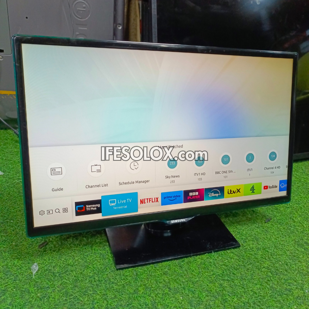 SAMSUNG 24 inch LT24H390SE Smart Full HD LED TV (WiFi, Miracast, Netflix, YouTube) - London Used