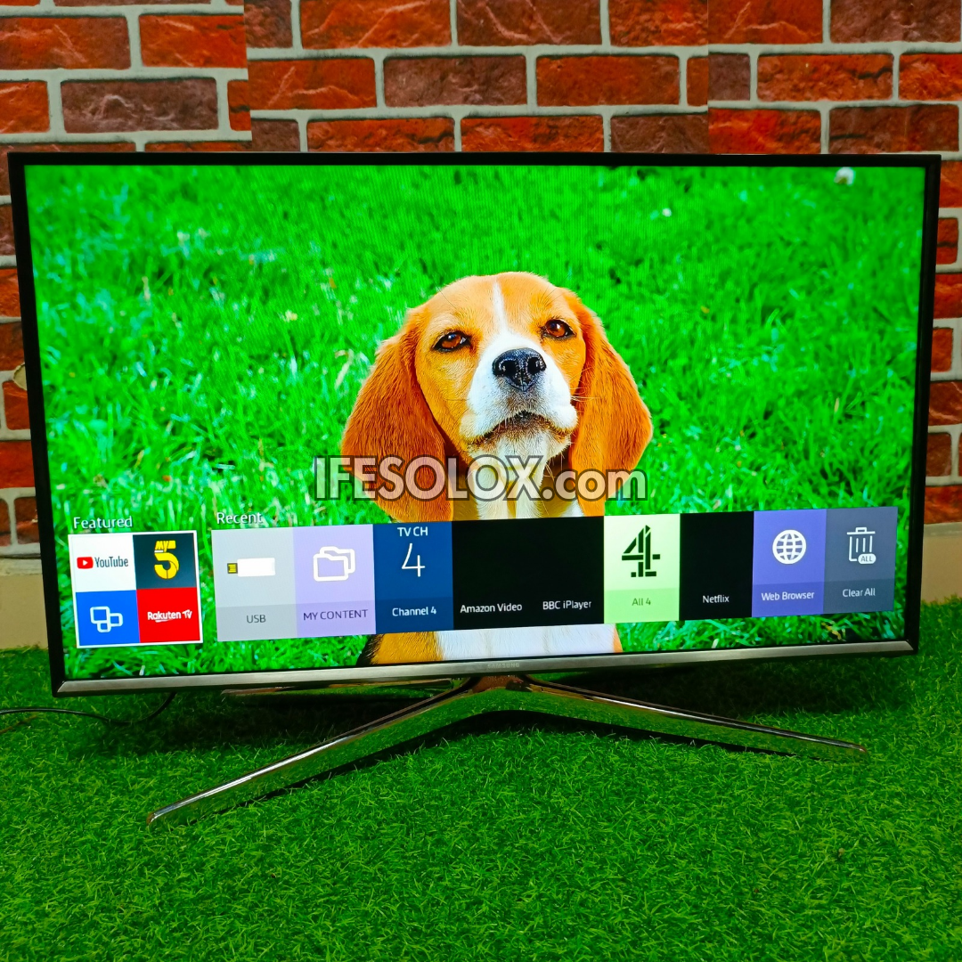 SAMSUNG 32 Inch 32J5600 Smart Full HD LED TV (WiFi, Screen Mirroring, Bluetooth) - Foreign Used