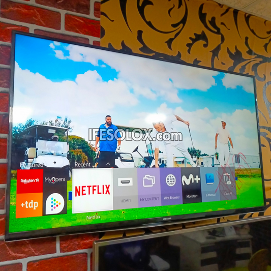 SAMSUNG 40 Inch UE40J6000 Series Smart Full HD LED TV (WiFi, Screen Mirroring, Netflix, YouTube) - Foreign Used