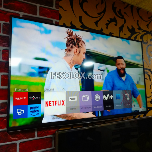 SAMSUNG 40 Inch UE40J6000 Series Smart Full HD LED TV (WiFi, Screen Mirroring, Netflix, YouTube) - Foreign Used