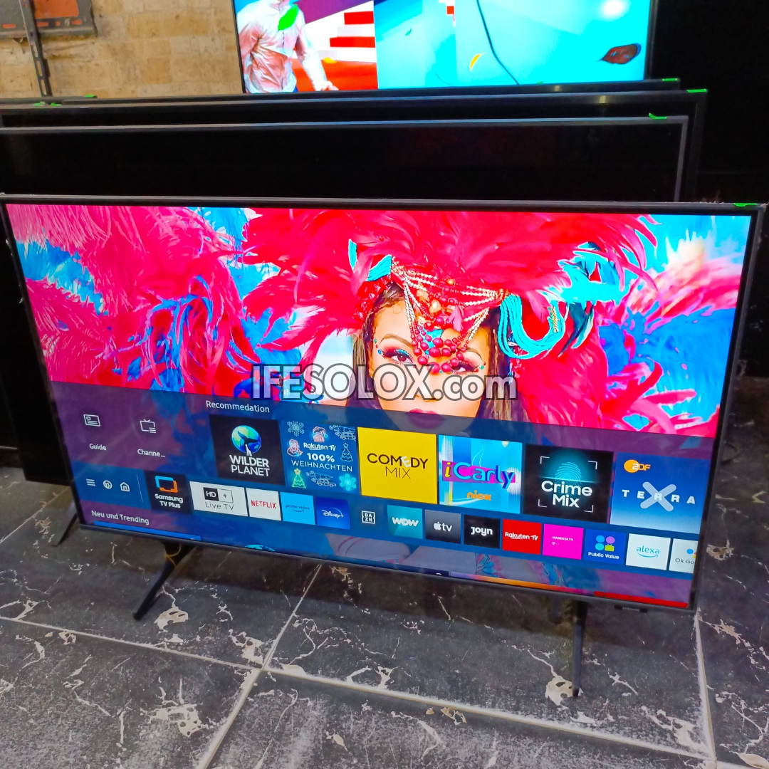 SAMSUNG 43 Inch UE43BU8000 2022 UHD 4K HDR Smart Frameless Ultra Slim TV