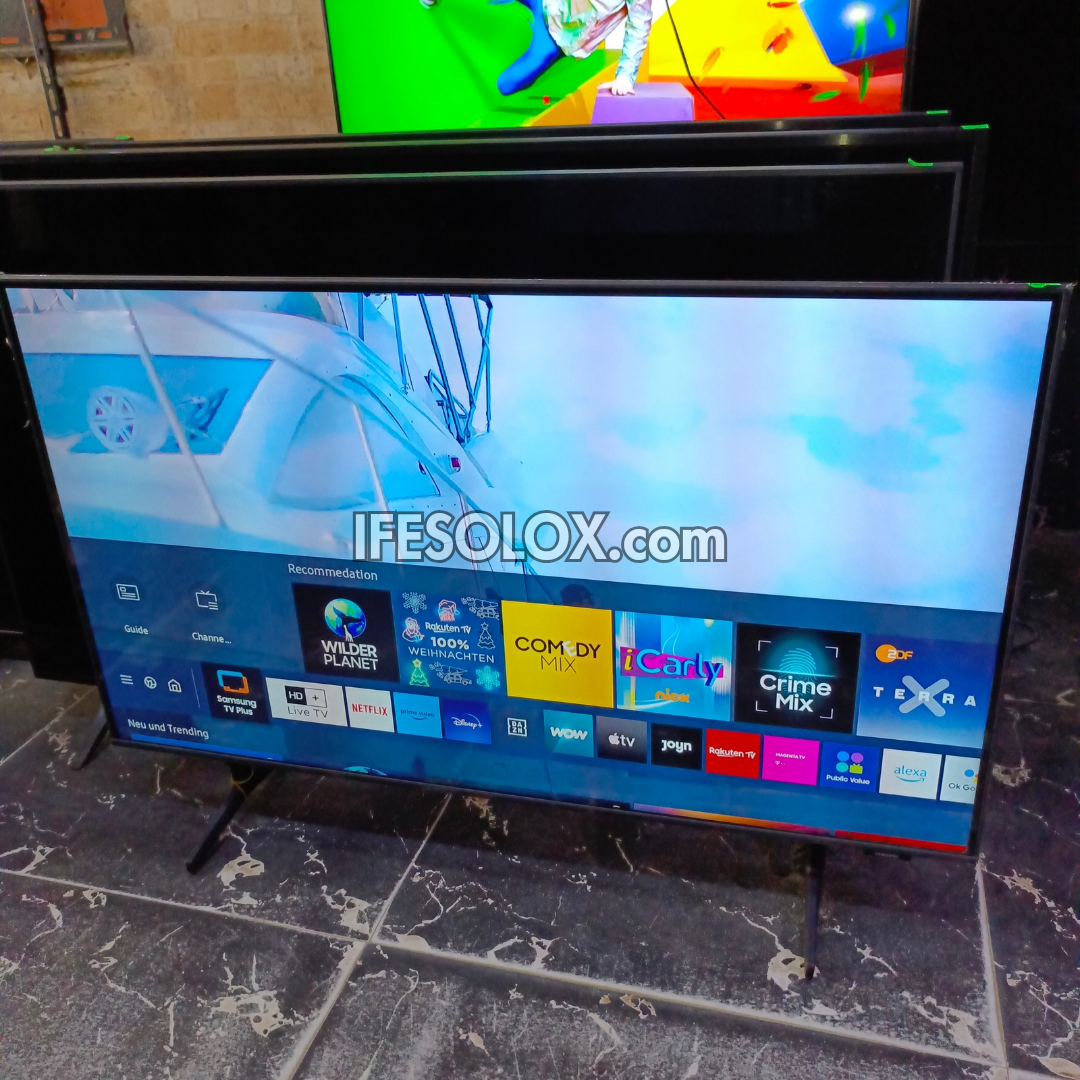SAMSUNG 43 Inch UE43BU8000 2022 UHD 4K HDR Smart Frameless Ultra Slim TV