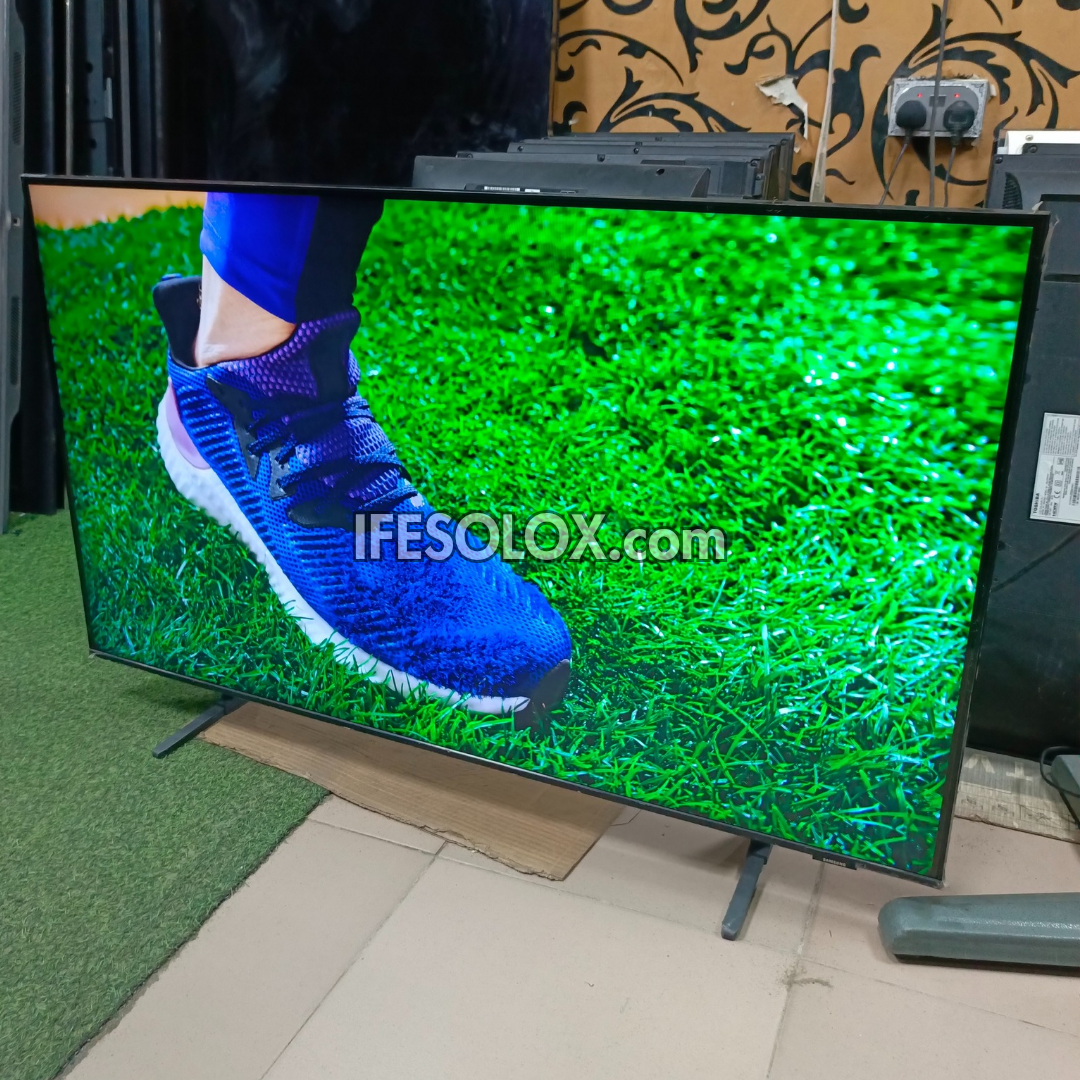 SAMSUNG 50 Inch QLED 50Q60A AirSlim Certified True 4K UHD HDR Smart QLED Frameless TV - Foreign Used
