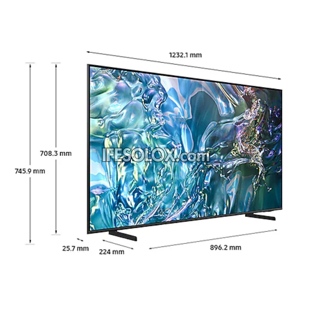 SAMSUNG 55 inch QLED QA55Q60D Quantum Dot Tizen Smart 4K AirSlim QLED TV (2024) with 1 Year Warranty - Brand New