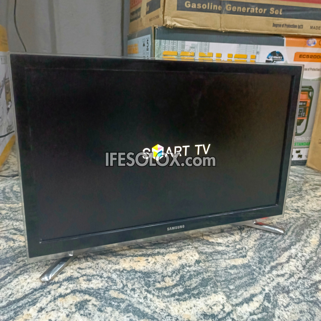 SAMSUNG 22 Inch UE22F5400AK Series 5 Smart Full HD LED TV (DC14V) + WiFi, YouTube, Miracast - UK Used