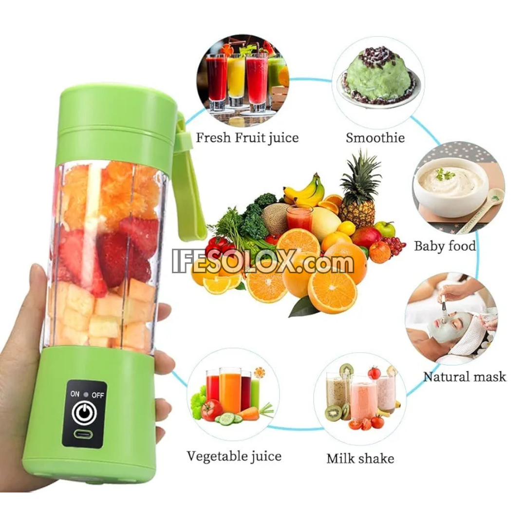 SLX HM-03 Portable Rechargeable Personal Juicer Blender for Juices, Spices and Vegetables - Brand New