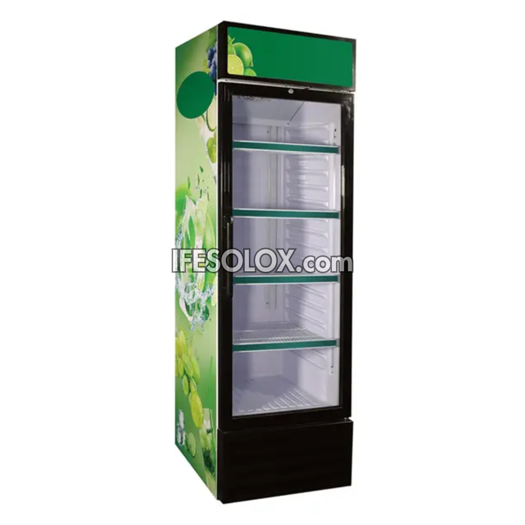 SNOWSEA LC-400 Single Door 400-Liter Showcase Beverage Chiller - Brand New
