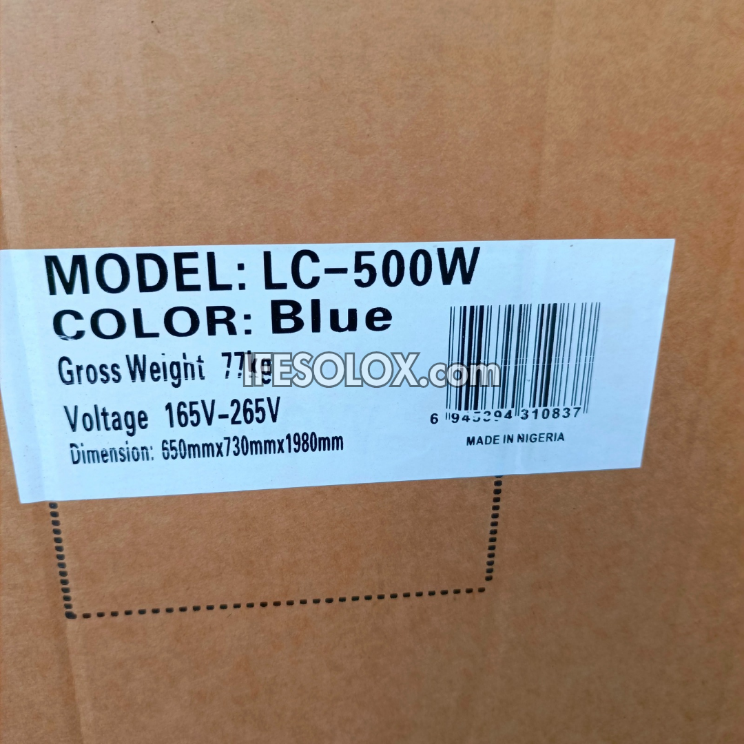 SNOWSEA LC-500 Single Door 500-Liter Showcase Beverage Chiller - Brand New