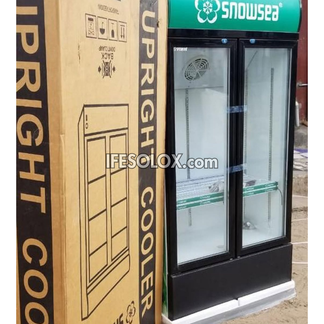 SNOWSEA LC-700 Double Door 700-Liter Showcase Beverage Chiller - Brand New