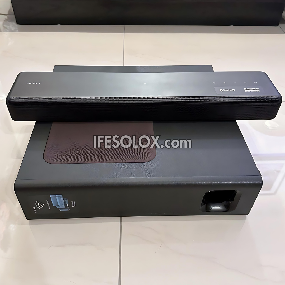 SONY HT-MT300 2.1Ch 100W Compact Bluetooth Sound Bar with Wireless Subwoofer - Foreign Used