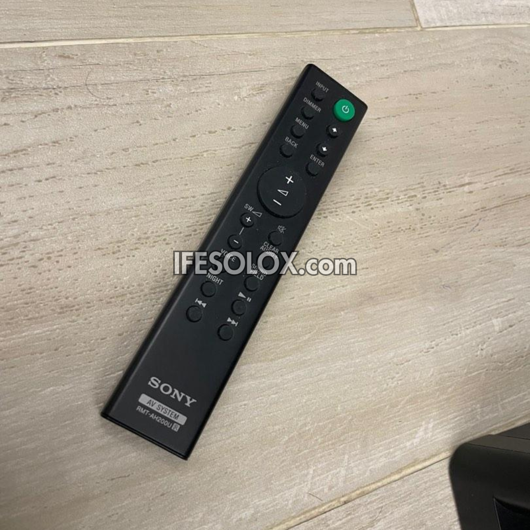 SONY HT-RT3 5.1Ch 600W Elegant Bluetooth Sound Bar with Wired Subwoofer and Rear speakers - Foreign Used