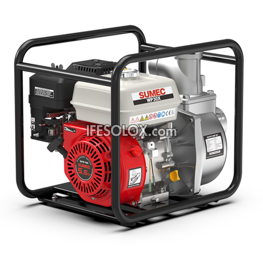 SUMEC WP30X 5.5HP Water Pump Petrol Generator - Brand New