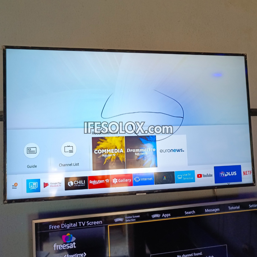 SAMSUNG 50 Inch UE50NU7000 Series Smart 4K UHD HDR10+ TV with Miracast and AirPlay Support - UK Used