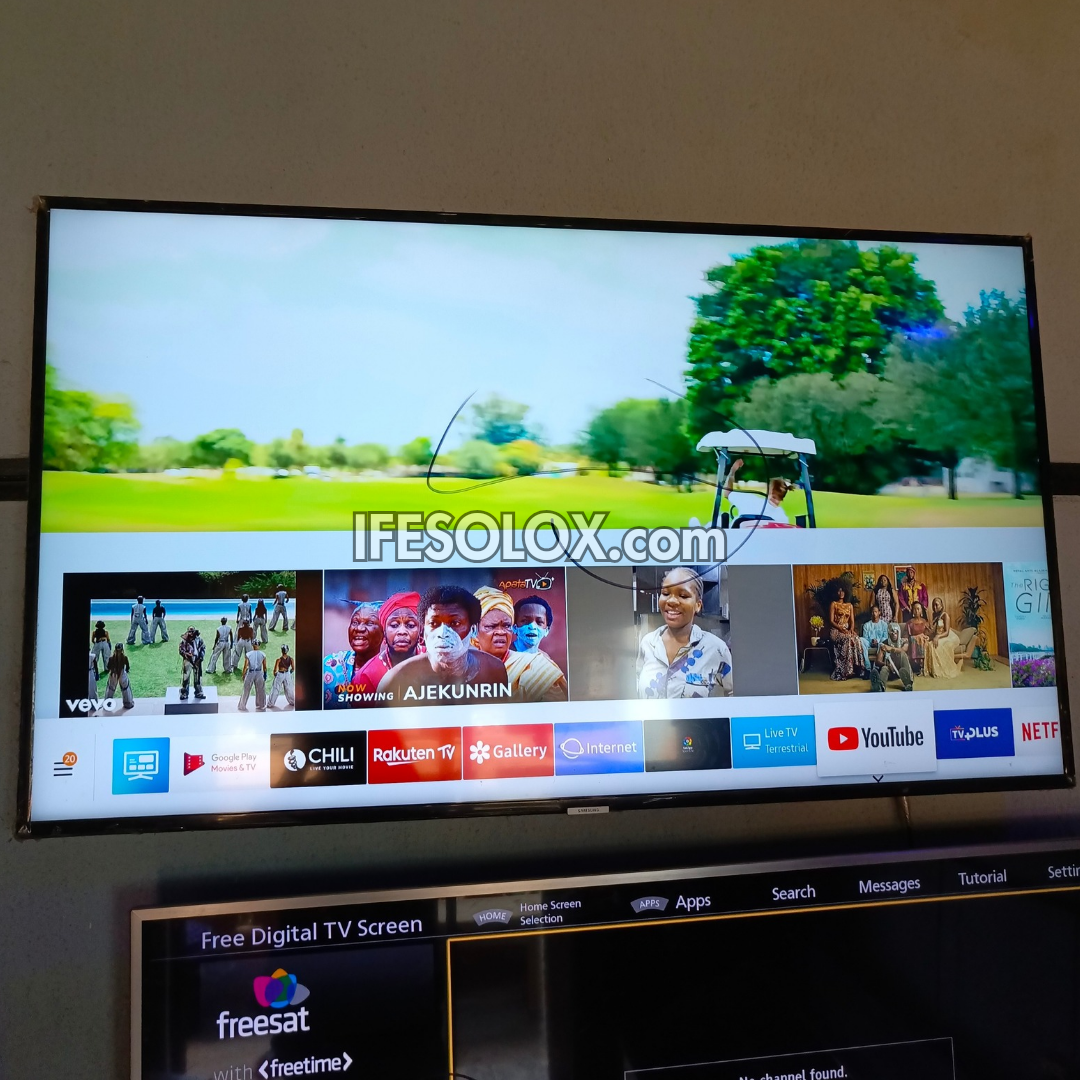 SAMSUNG 50 Inch UE50NU7000 Series Smart 4K UHD HDR10+ TV with Miracast and AirPlay Support - UK Used