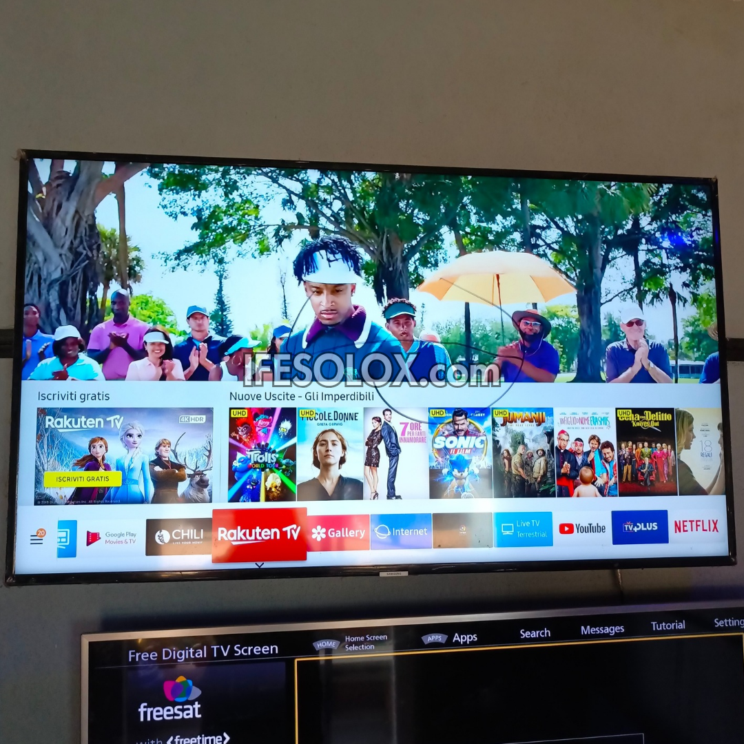 SAMSUNG 50 Inch UE50NU7000 Series Smart 4K UHD HDR10+ TV with Miracast and AirPlay Support - UK Used