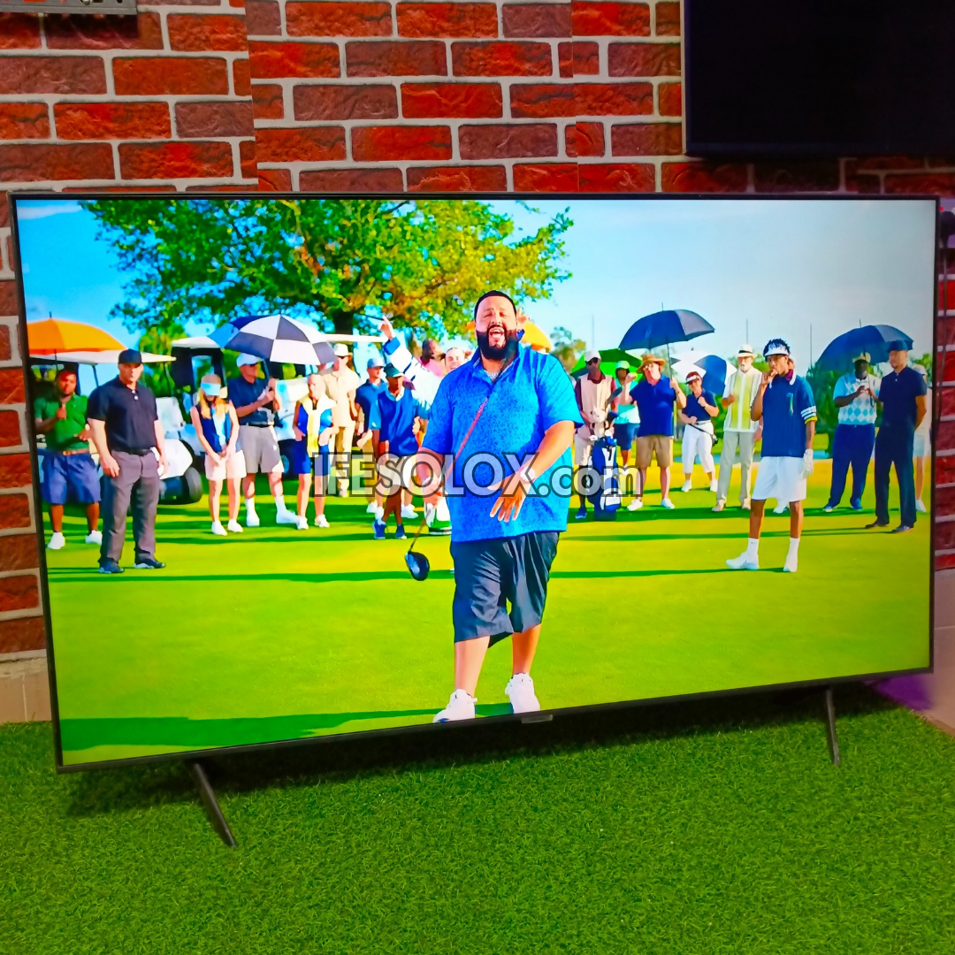 Samsung 55 inch UE55AU7100 Smart 4K Crystal UHD Frameless TV (Bluetooth, WiFi, Miracast, AirPlay) - Foreign Used