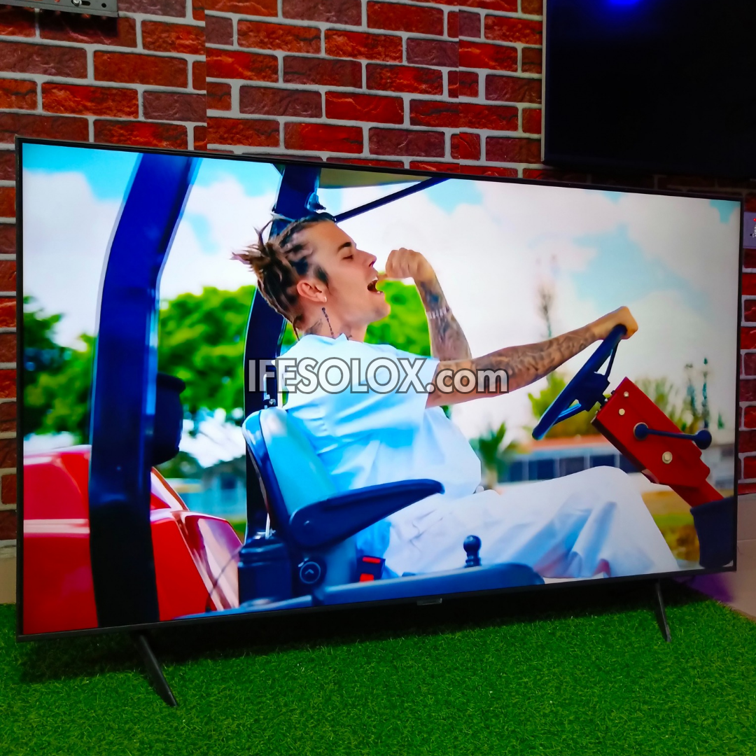 Samsung 55 inch UE55AU7100 Smart 4K Crystal UHD Frameless TV (Bluetooth, WiFi, Miracast, AirPlay) - Foreign Used