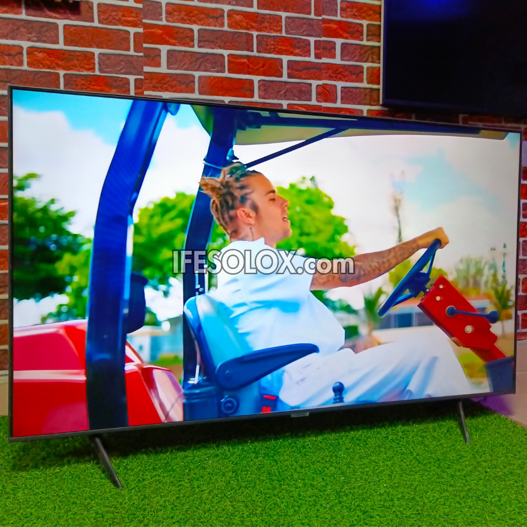 Samsung 55 inch UE55AU7100 Smart 4K Crystal UHD Frameless TV (Bluetooth, WiFi, Miracast, AirPlay) - Foreign Used