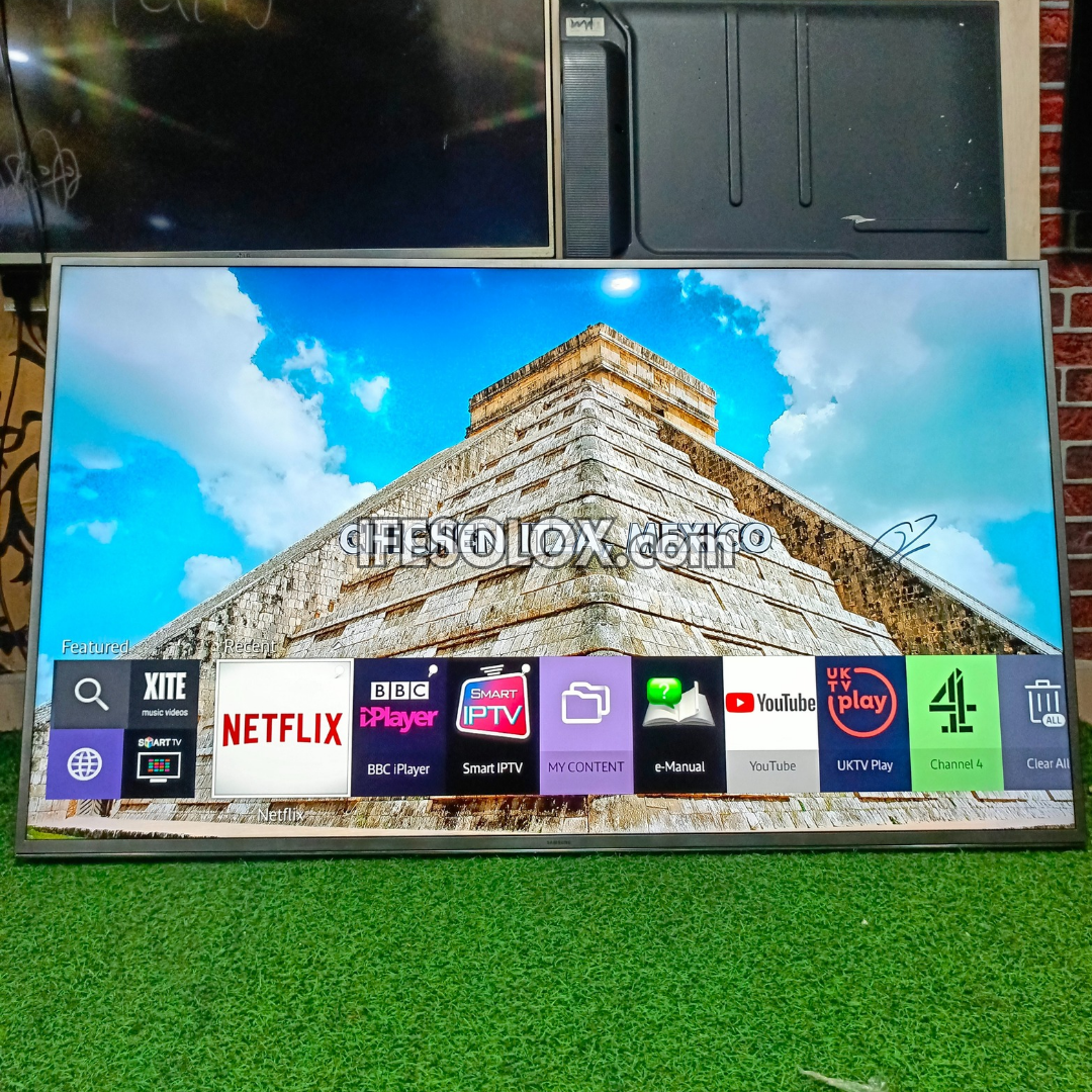 Samsung 60 inch UE60JU6800 4K UHD Smart TV (WiFi, Bluetooth, Screen Mirroring, Netflix, YouTube) - Foreign Used