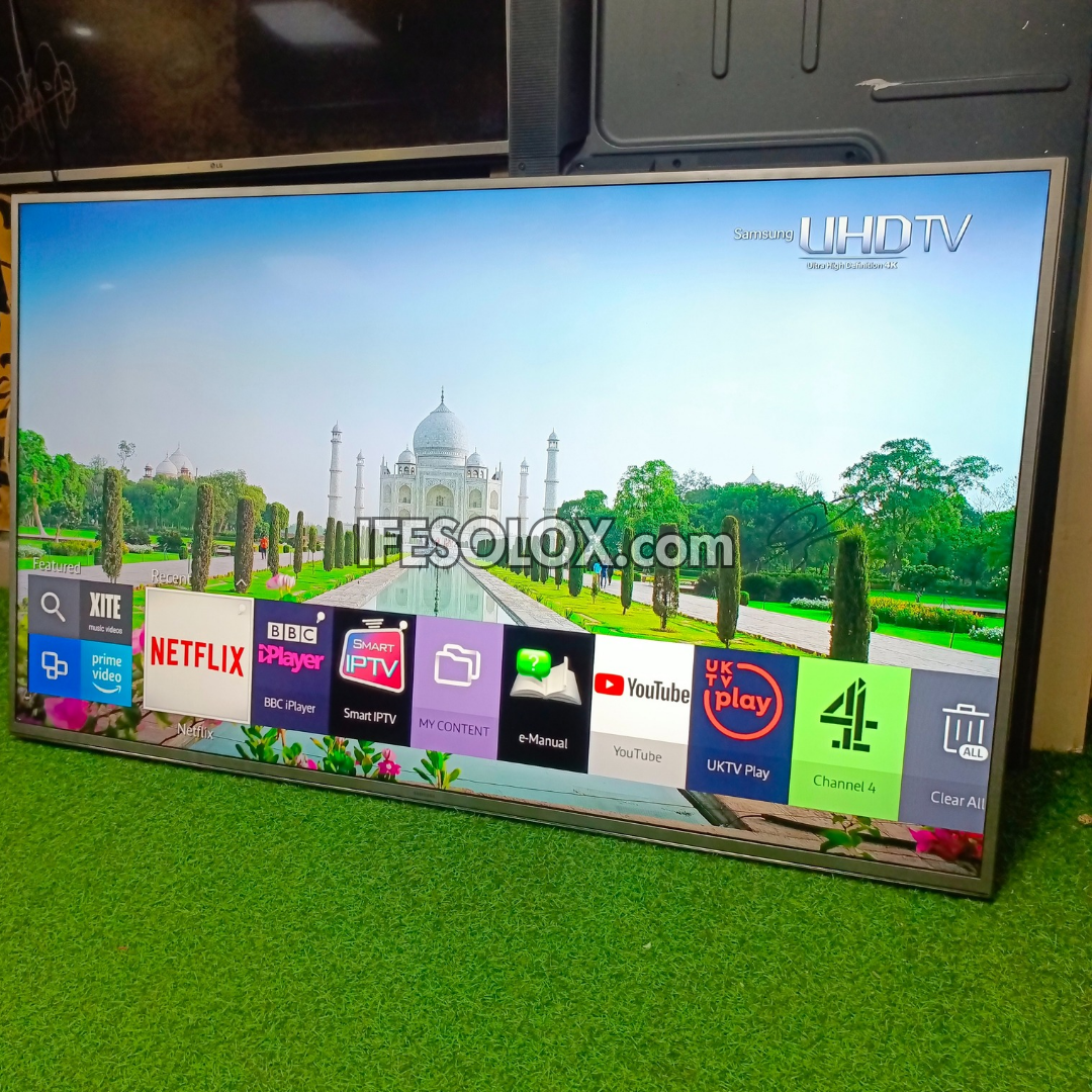 Samsung 60 inch UE60JU6800 4K UHD Smart TV (WiFi, Bluetooth, Screen Mirroring, Netflix, YouTube) - Foreign Used