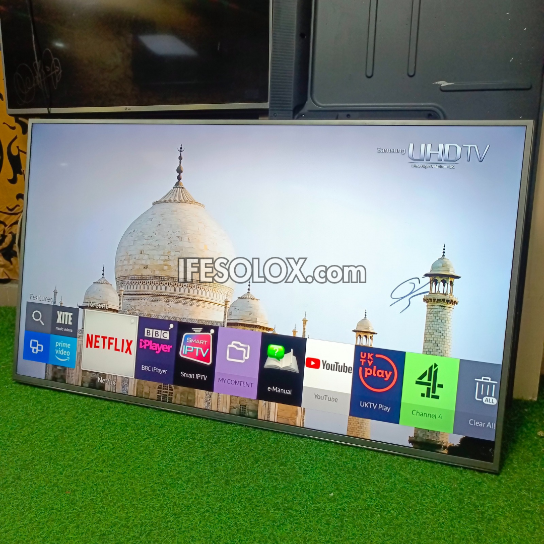 Samsung 60 inch UE60JU6800 4K UHD Smart TV (WiFi, Bluetooth, Screen Mirroring, Netflix, YouTube) - Foreign Used
