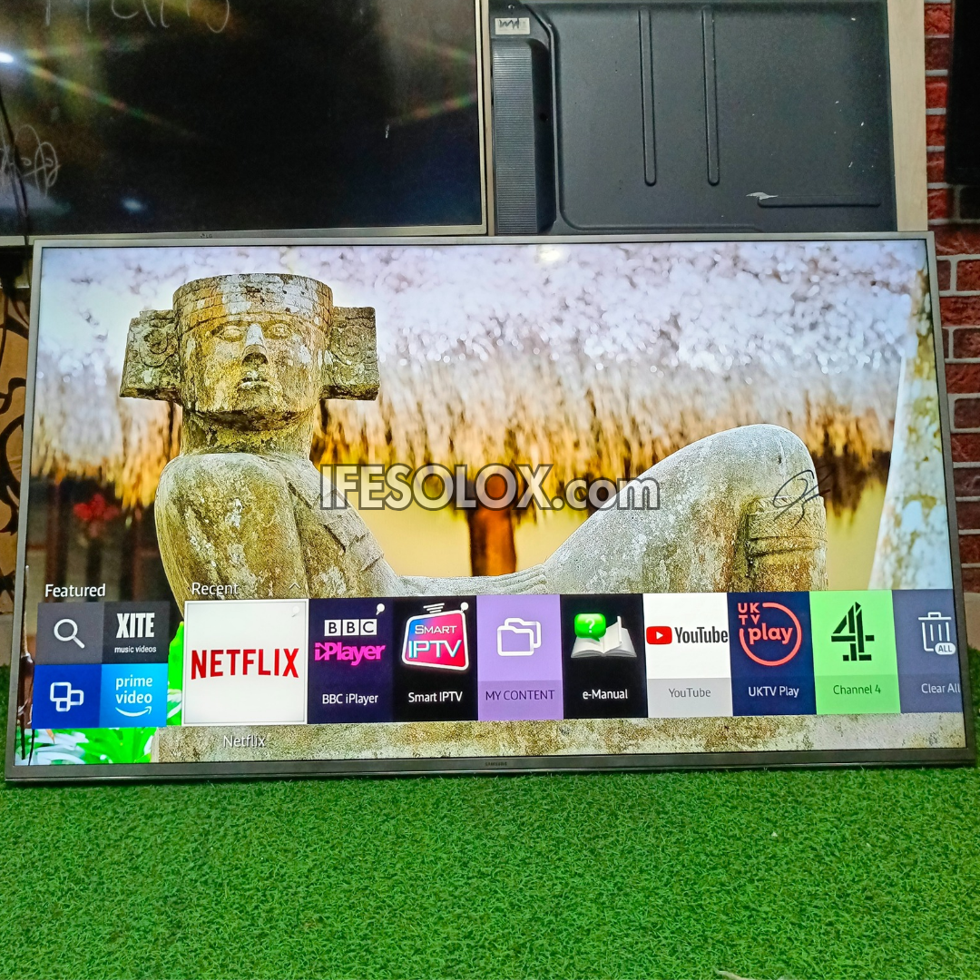 Samsung 60 inch UE60JU6800 4K UHD Smart TV (WiFi, Bluetooth, Screen Mirroring, Netflix, YouTube) - Foreign Used
