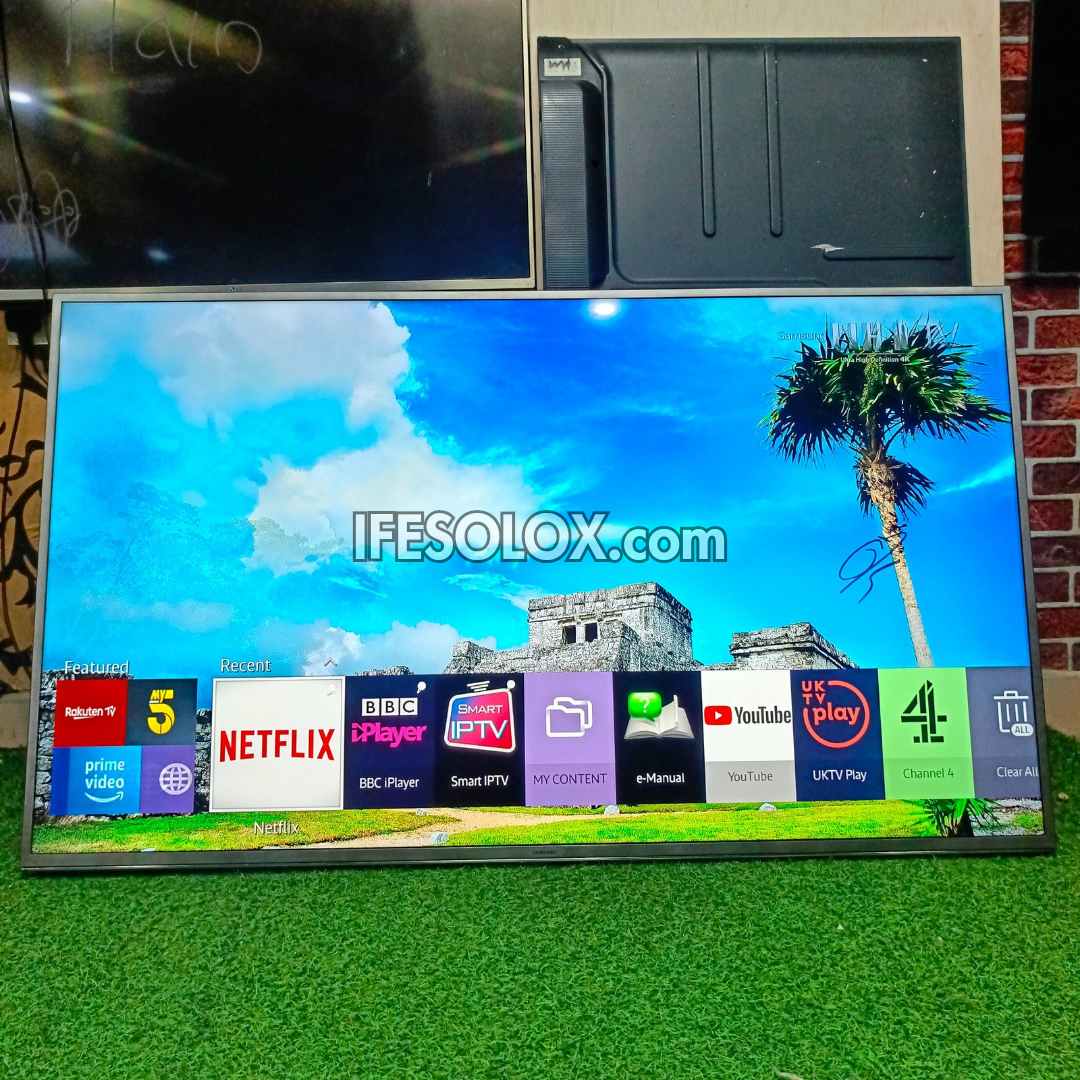 Samsung 60 inch UE60JU6800 4K UHD Smart TV (WiFi, Bluetooth, Screen Mirroring, Netflix, YouTube) - Foreign Used