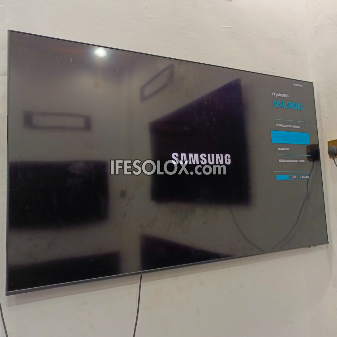 Samsung 65 inch 65AU9000 Series Ultra Slim 4K Crystal UHD Premium Smart TV - Foreign Used
