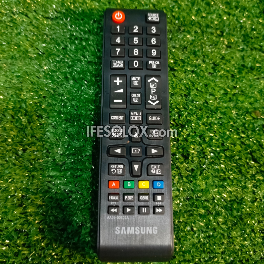 Samsung Generic TV Remote Control for LCD TVs, LED TVs, Smart TVs and QLED TVs (AA59-00802A)