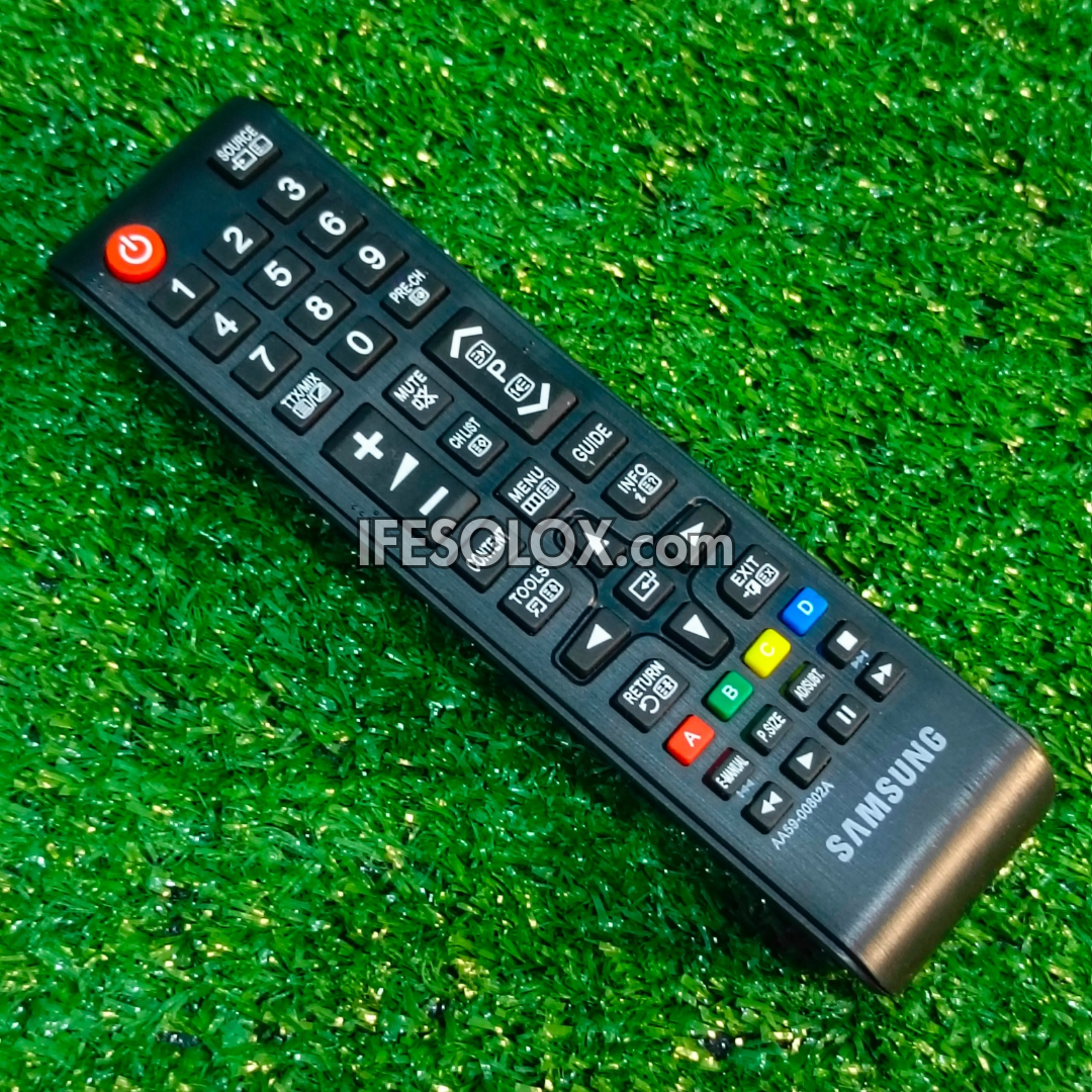 Samsung Generic TV Remote Control for LCD TVs, LED TVs, Smart TVs and QLED TVs (AA59-00802A)