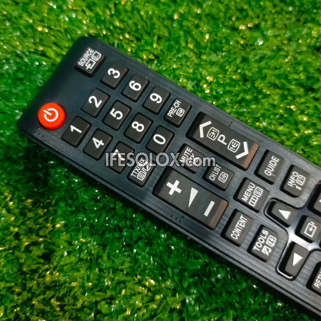 Samsung Generic TV Remote Control for LCD TVs, LED TVs, Smart TVs and QLED TVs (AA59-00802A)